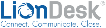LionDesk logo; a real estate CRM or customer relationship management software